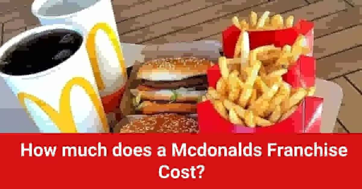 McDonald's Franchise Cost Requirements Profit USA