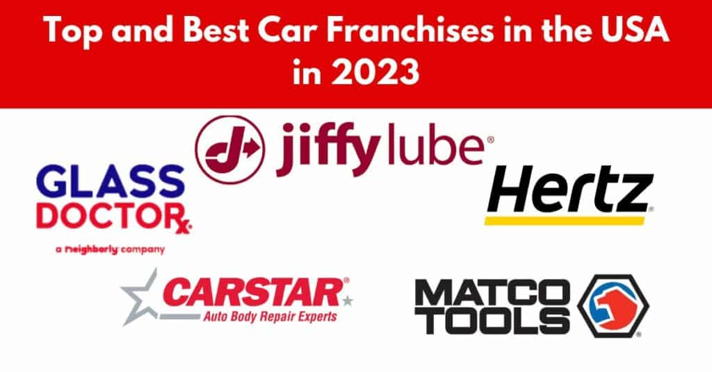 Best 10 Automotive Accessories Franchise Businesses in USA for 2023