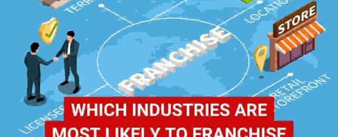 Which industries are most likely to franchise